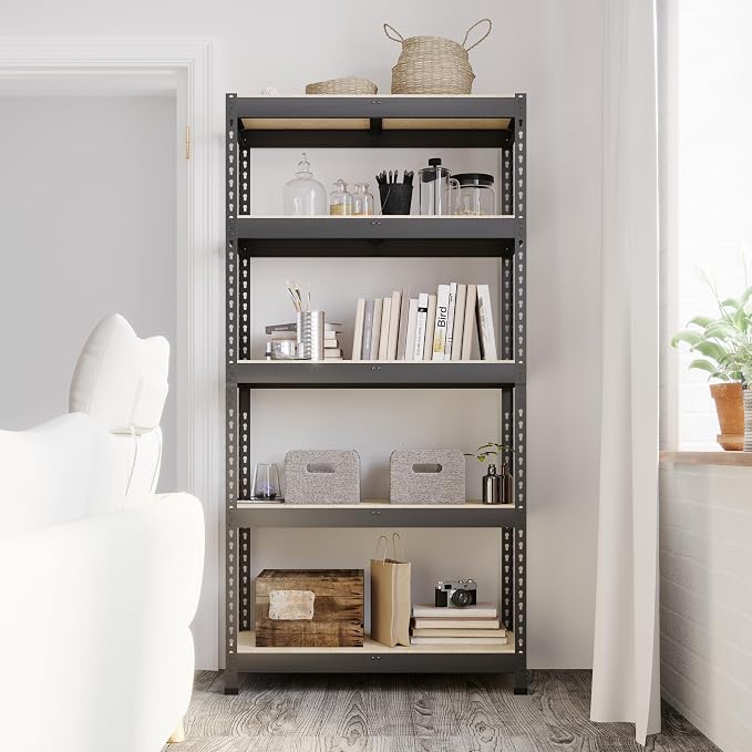 35.5" W x 16" D x 71" H Adjustable Garage Storage Shelves - Image 2