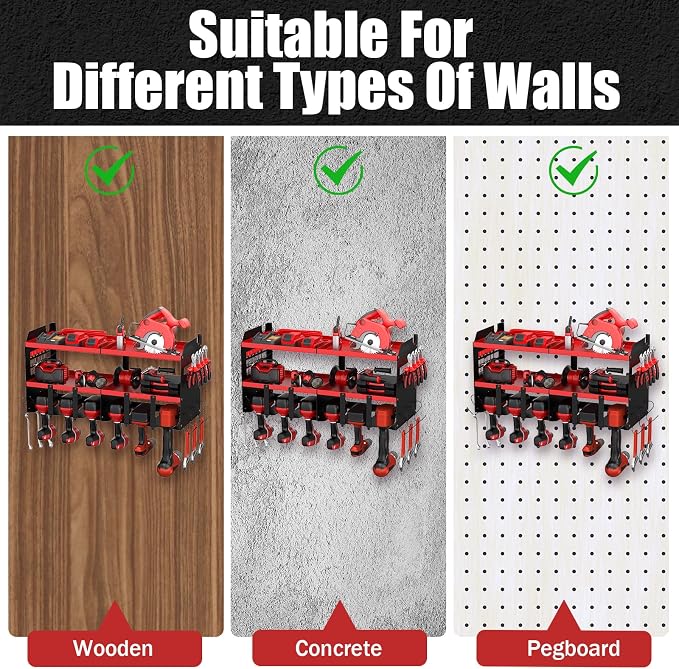 Power Tool Organizer Wall Mount - Image 6