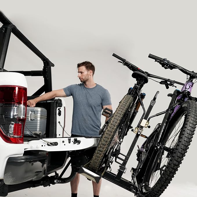 HYPERAX Volt Lift SP -E Bike Hitch Mount Platform Style 2 Bikes Carrier - Image 2