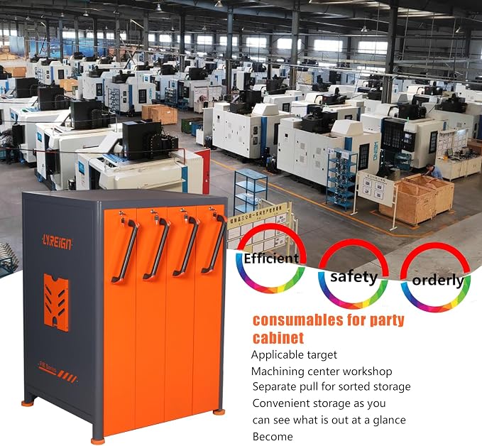 BT50 Vertical Drawer Cabinet, CNC Tool Storage System - Image 7