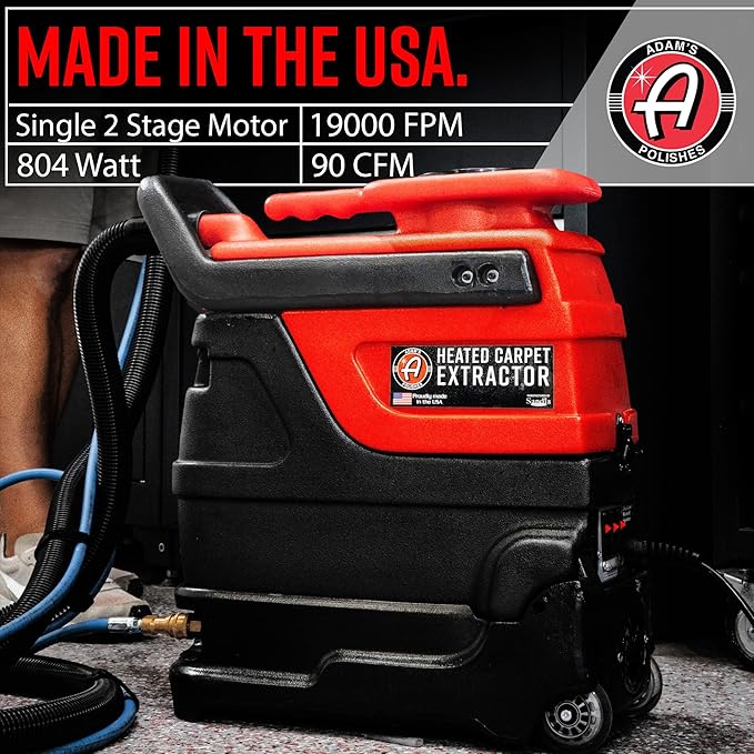 Adam's Polishes Heated Carpet Extractor - Image 3