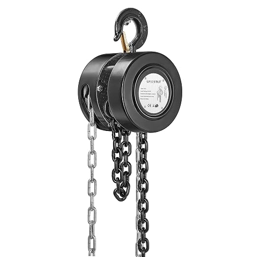 SPECSTAR Hand Chain Hoist 2 Ton 4400 Lbs Capacity 10 Feet by VIVOHOME