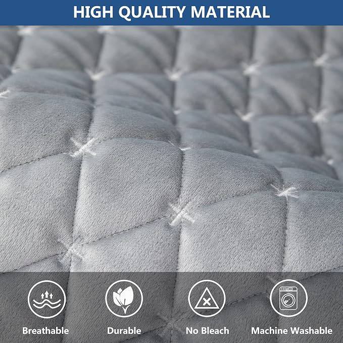 Eismodra Armrest Covers, Couch Cover, Sofa Cover, Backrest Covers, Anti-Slip - Image 3