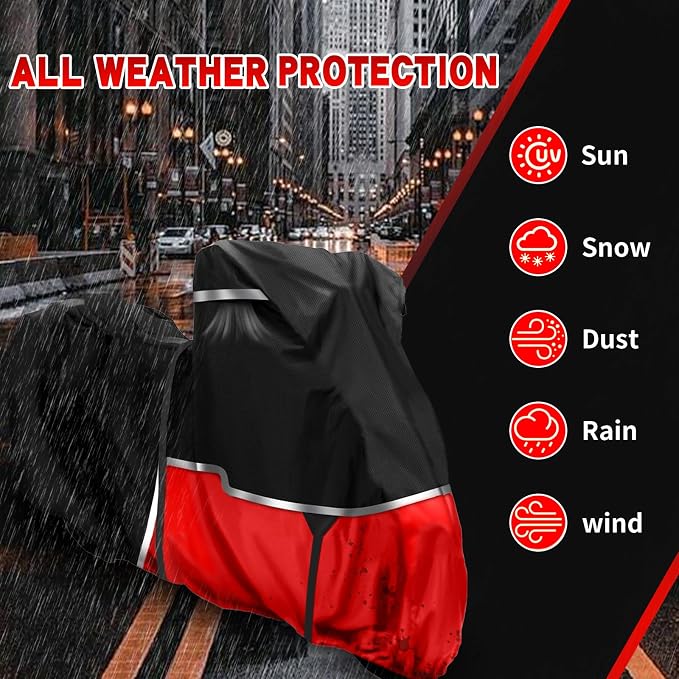 420D Trike Motorcycle Cover Suitable - Image 5
