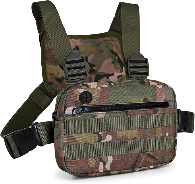 Outdoor Chest Bag For Men, EDC Chest Pack by OutdoorSportsGear