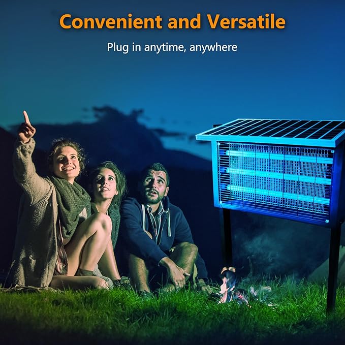 Powerful Super Large Solar Bug Zapper Outdoor - Image 3