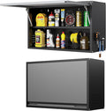 Metal Wall Cabinet with Adjustable Shelves, Doors by Kooyon