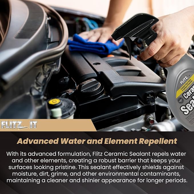 Flitz Ceramic Sealant - 32oz Bottle of USA-Made Ceramic Coating - Image 3