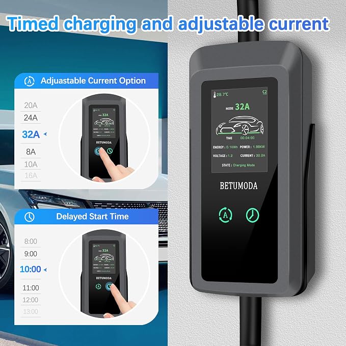 Level 2 EV Charger, 32 Amp, Portable Charger - Image 3