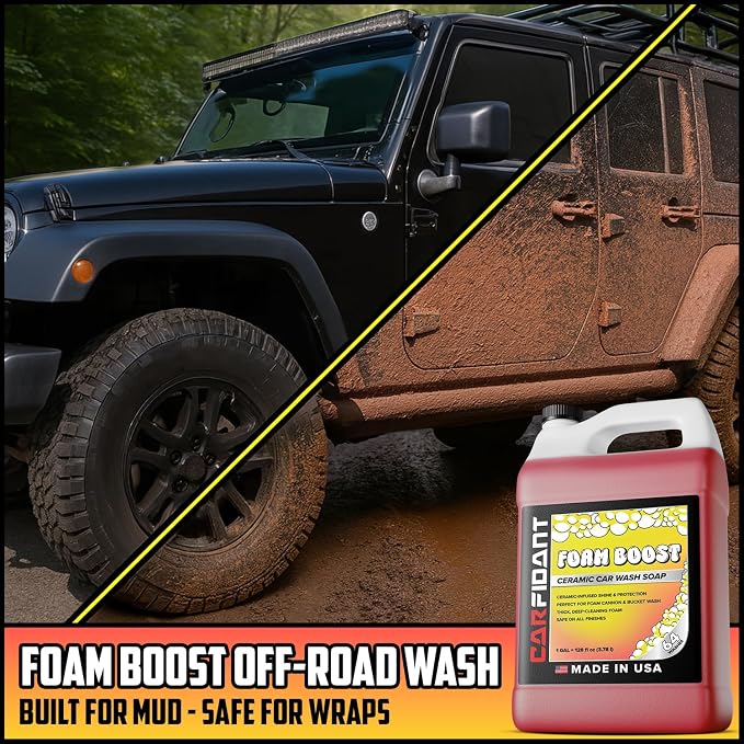 Foam Boost Off-Road & ATV Wash Soap – Heavy Duty pH-Balanced Car Wash - Image 2