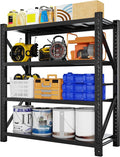 5000LBS Heavy Duty Garage Shelving 59" W Garage Storage Shelves 4-Tier Metal by Unknown