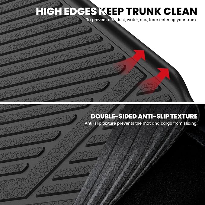 LASFIT Trunk Mat for Honda Passport 2019 2020 2021 2022 2023 2024 2025 - Image 5
