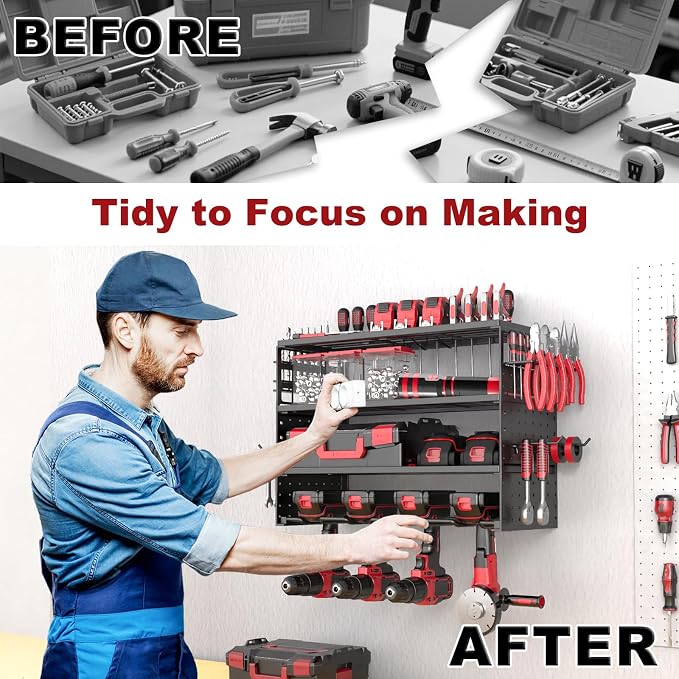 Power Tool Organizer Wall Mount - Image 5