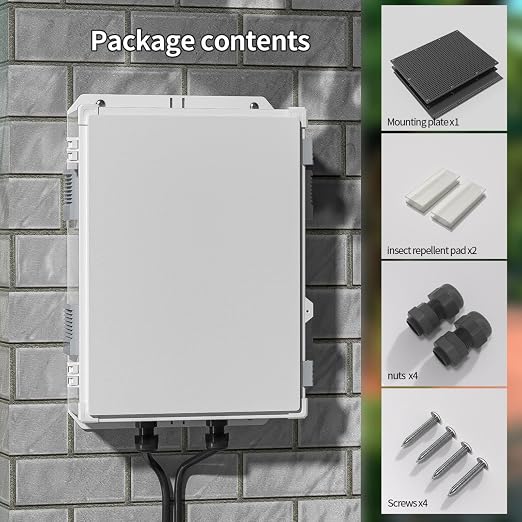 Outdoor Electrical Junction Box, ABS Water Resistant Enclosure - Image 7
