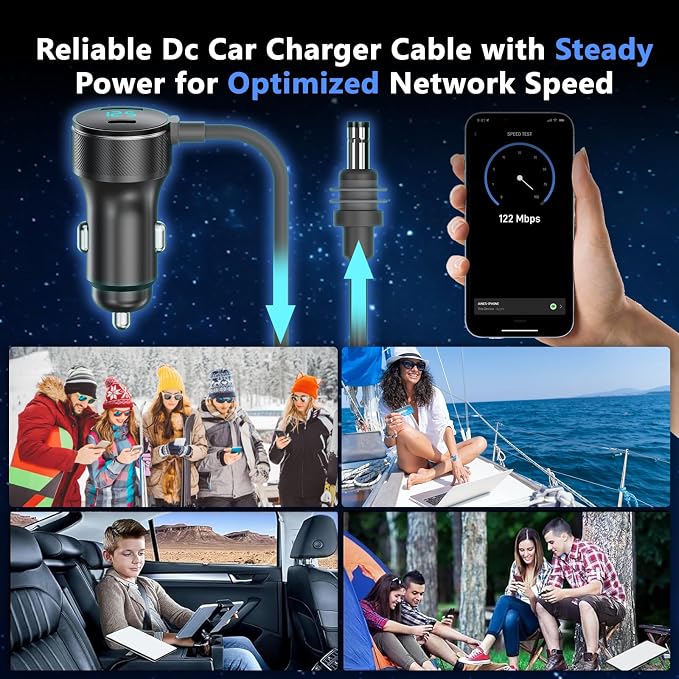 3-in-1 Starlink Mini Cable, Car Charger - Image 6
