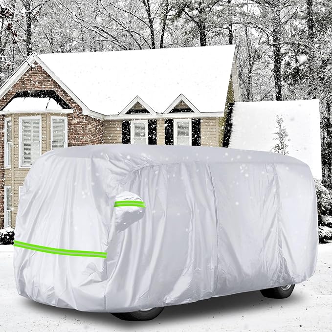 Silver Car Cover Waterproof All Weather Compatible - Image 7