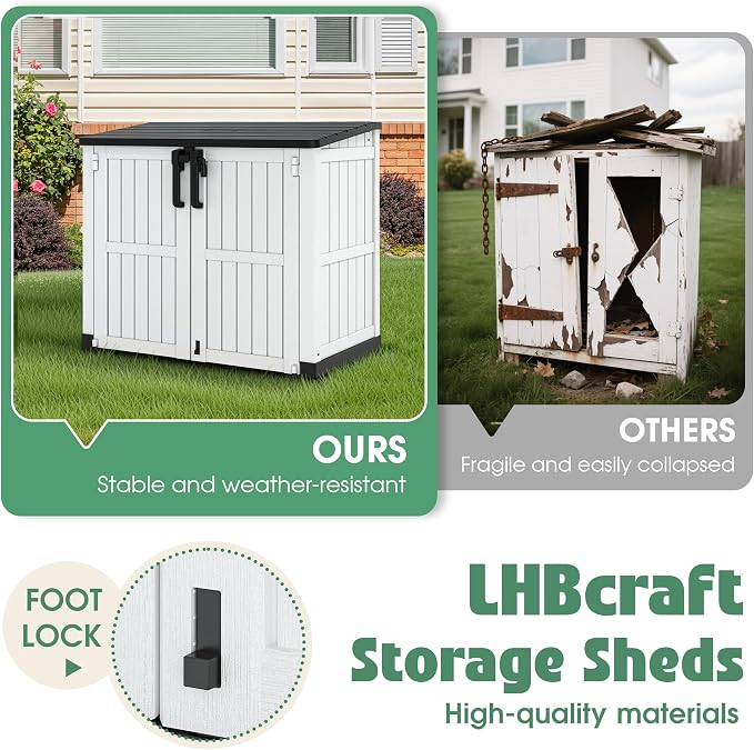 Outdoor Storage Cabinet 36 Cu Ft - Image 6