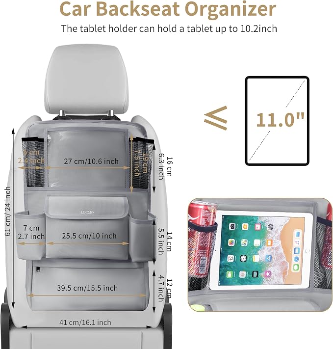 LUCMO Car Backseat Organizer - Image 5