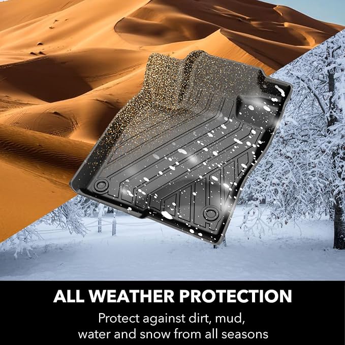 Floor Mats for Honda Civic 2022-2025 | for Acura Integra 2023-2025, All Weather - Image 7