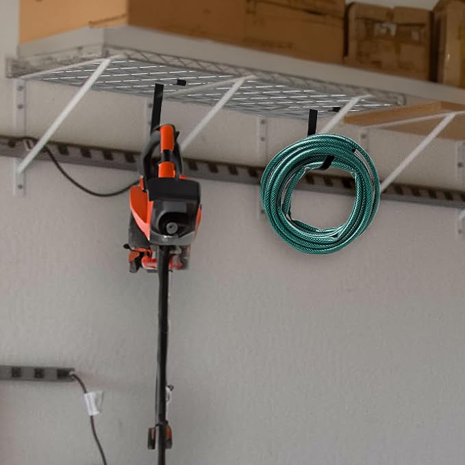 Bike Hooks for Garage Ceiling Mount Rack – Heavy Duty 4X8 Overhead Garage - Image 6