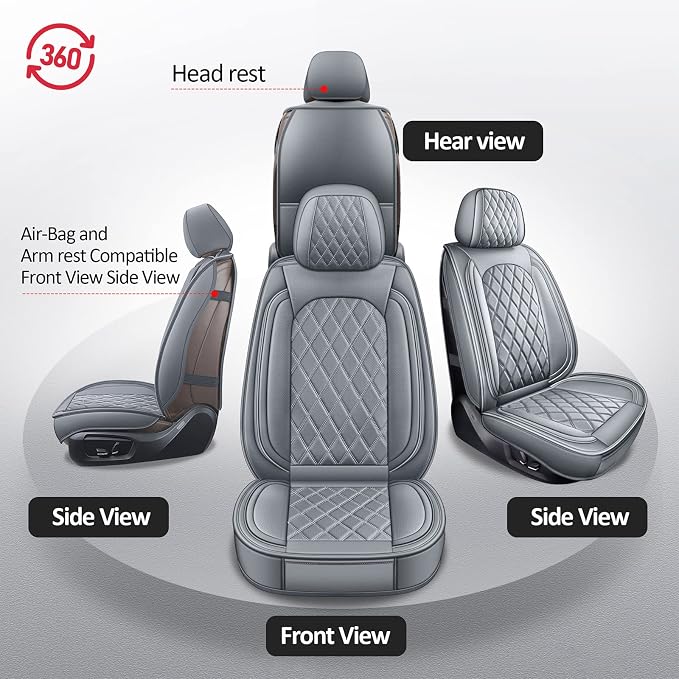 MIROZO Dodge Ram Seat Covers - Image 6