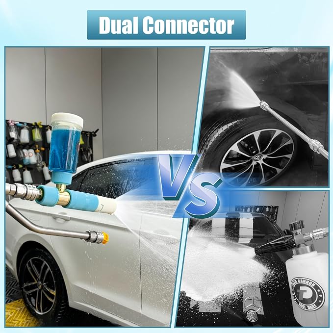 Tool Daily Foam Cannon with Dual Connector Accessory, Original Soap Cannon - Image 5
