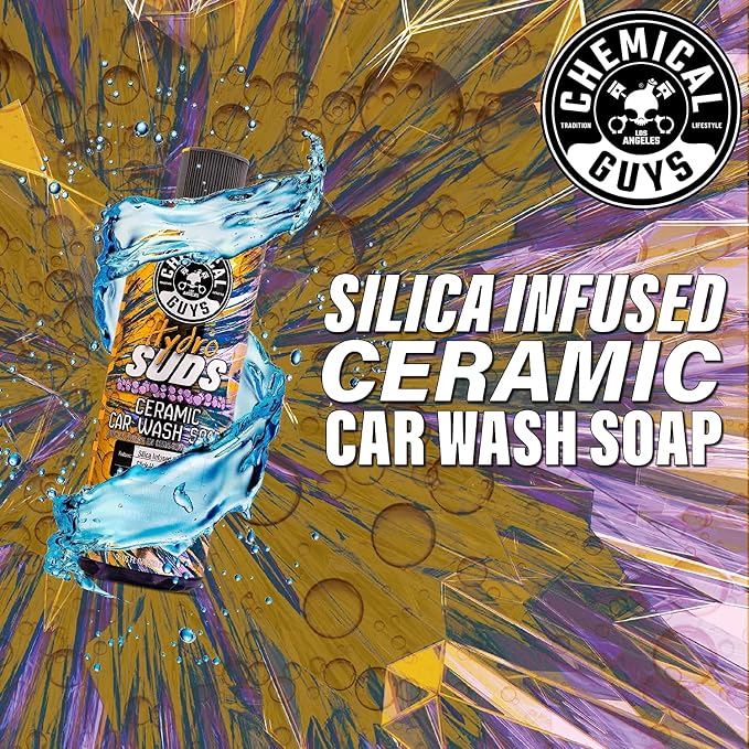 Chemical Guys CWS21216 HydroSuds Ceramic SiO2 Shine High Foaming Car Wash Soap - Image 9