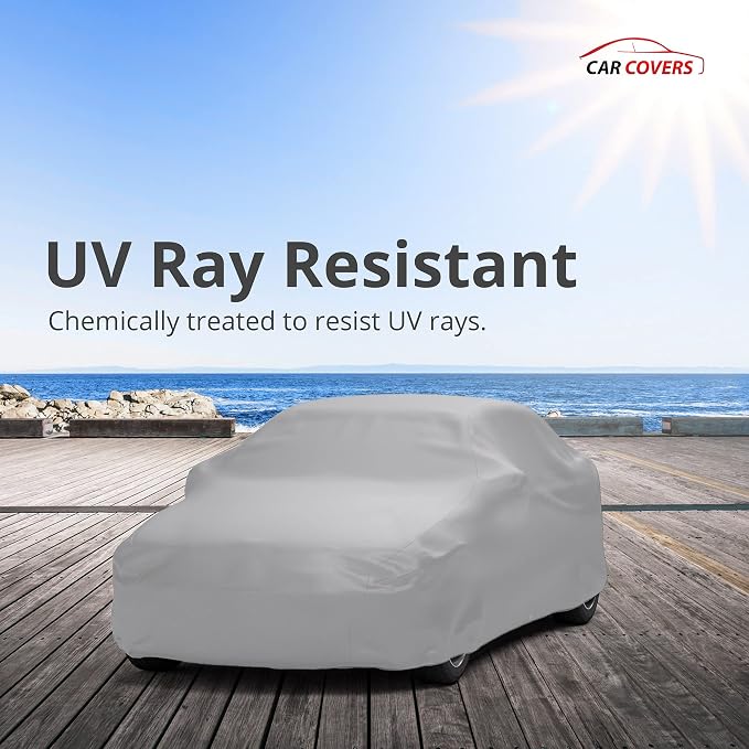 Car Covers Weatherproof Max Car Cover & Warranty Compatible - Image 4