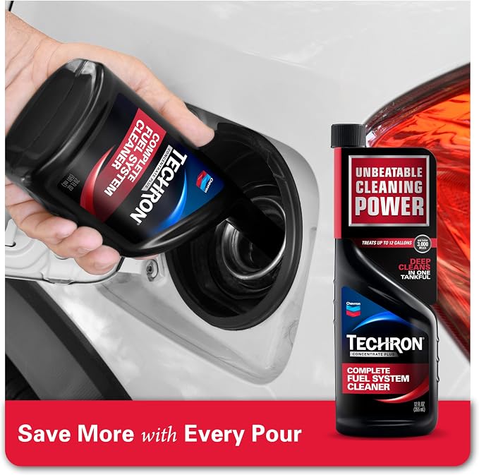 Chevron Techron Concentrate Plus Fuel System Cleaner, 12 oz - Image 3