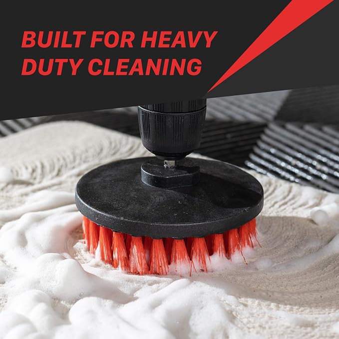 Maxshine M8 Medium-Duty Upholstery Carpet Brush - Image 9