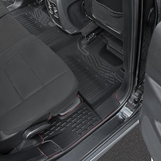 Floor Mats for 2016-2024 2025 Dodge Durango 6-seat, All Weather TPE Cargo Liner - Image 4