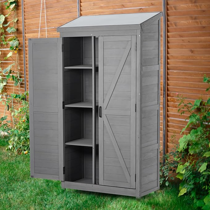 Outdoor Storage Shed Waterproof, Potting Shed - Image 4