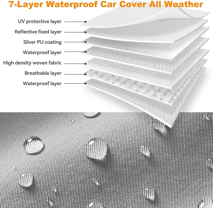 7-Layer SUV Car Cover Compatible - Image 3