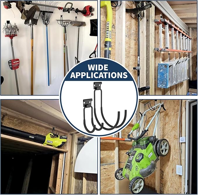 Garage Hooks Heavy Duty, Utility Hook Tool Hangers - Image 3
