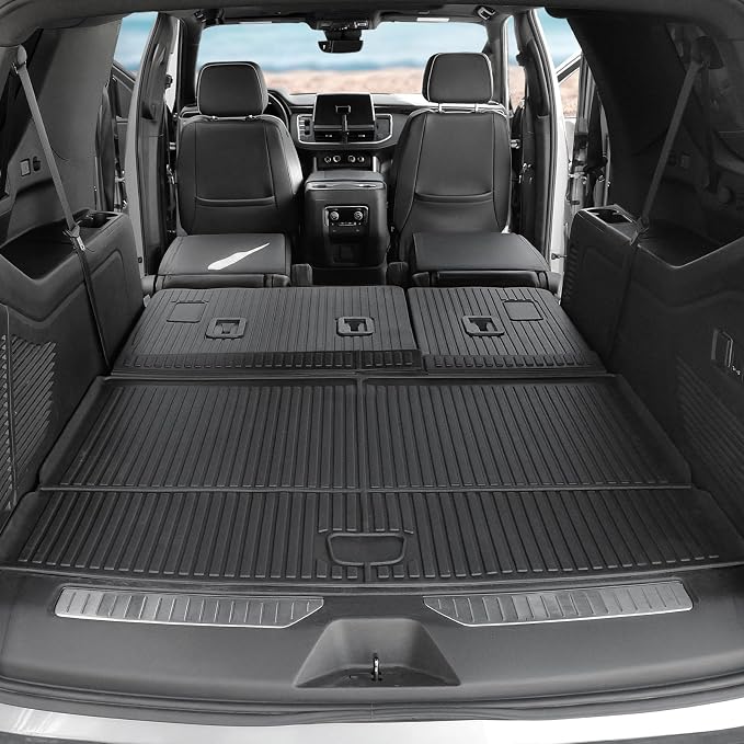 Floor Mats Set for 2021-2025 Chevy Suburban 7 Seats/GMC Yukon XL Accessories - Image 9