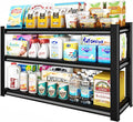 3-Tier Garage Shelving Heavy Duty，48" W Metal Shelving Unit by Rufokisa