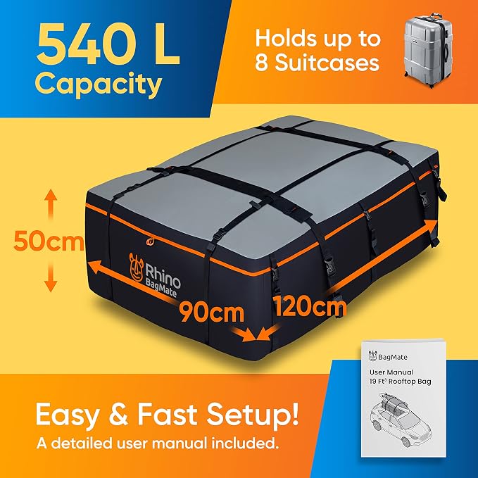 Military-Grade Waterproof Roof Bag - Image 6