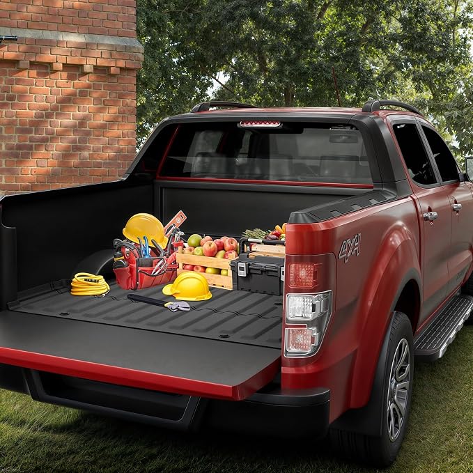 OEDRO Truck Bed Mat Fit for 2024 2025 Toyota Tacoma 5FT, TPE All Weather 2024 - Image 9