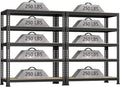 5-Shelf Heavy Duty Shelving by BuxWellBang