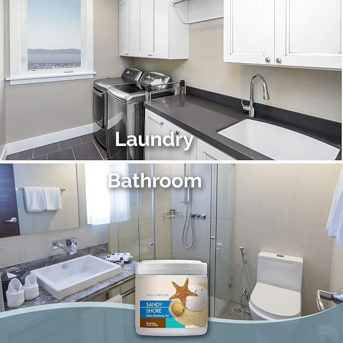 SMELLS BEGONE Air Freshener Odor Absorber Gel - 15 oz - Image 5