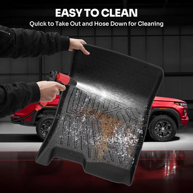 Powerty Floor Mats for 2023-2025 Chevy Colorado/GMC Canyon Accessories - Image 5