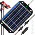 SUNER POWER Waterproof 10W 12V Solar Battery Charger & Maintainer Pro, Built-in by SUNERPOWER
