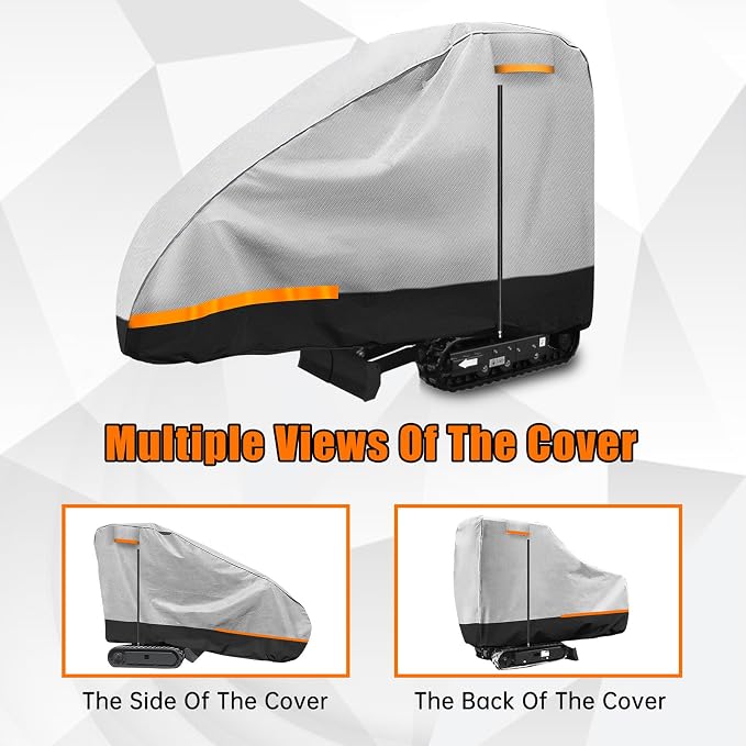Car Cover Mini Excavator 2000lbs, Compatible - Image 8