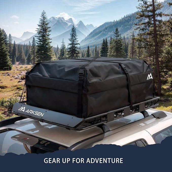 ARKSEN 54 x 39 x 5 Inch Upgrade Universal Roof Rack - Image 7