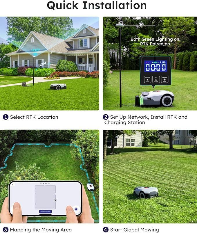 Robot Lawn Mower NO Wire - Image 7