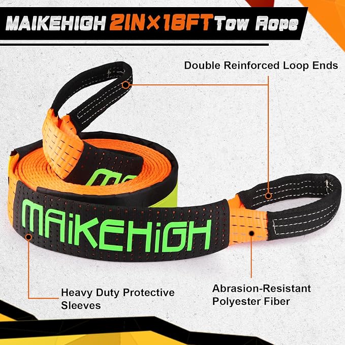 MAIKEHIGH Tow Strap Heavy Duty - Image 3