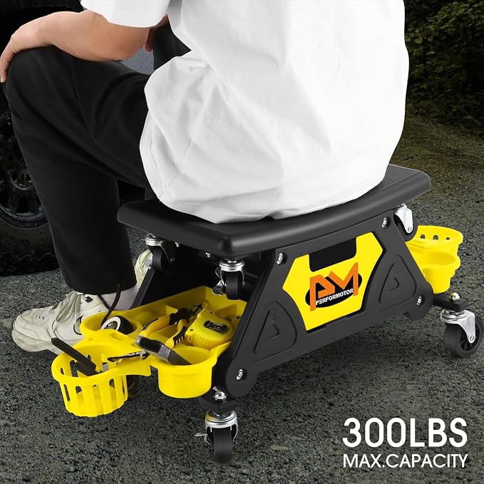 PM PERFORMOTOR Mechanic Stool - Image 7