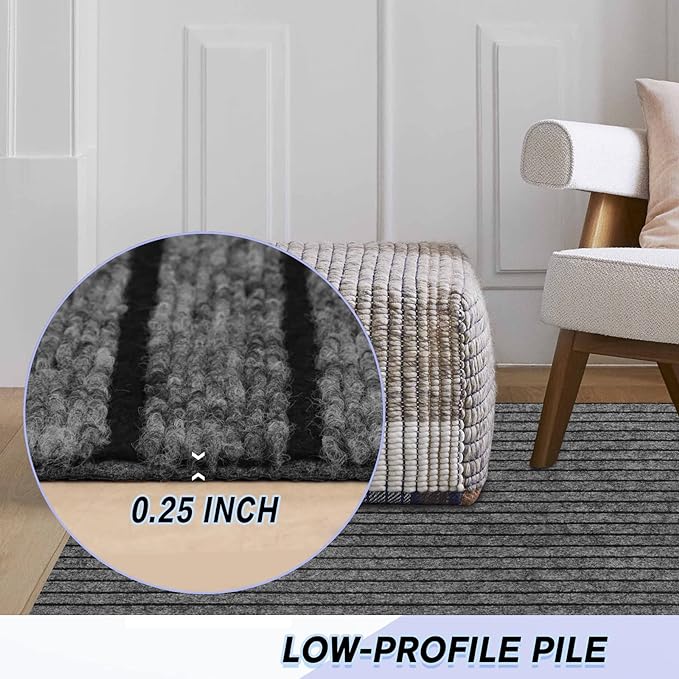 Custom Size Backed Non-Slip Area Rugs Runner, Easy Clean, Waterproof Runner Rugs - Image 3