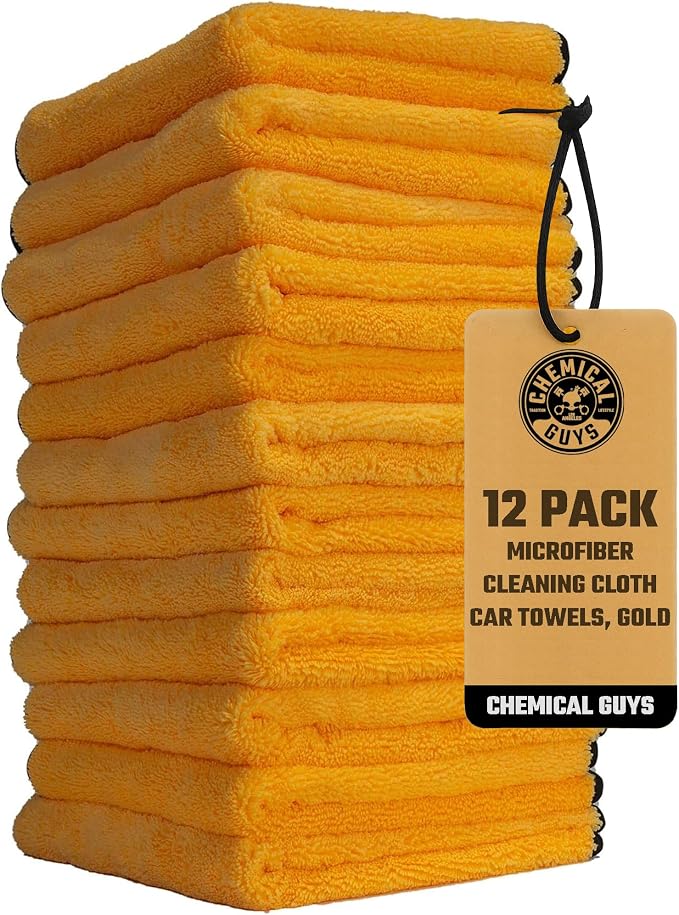 Chemical Guys MIC_506_12 Professional Grade Premium Microfiber Towels, Home by ChemicalGuys