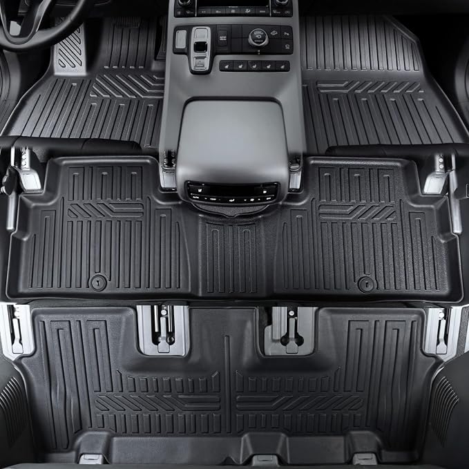 GALVAGNIATE Floor Mats for 2020-2024 2025 Hyundai Palisade 7-seat/8-seat Trunk - Image 2